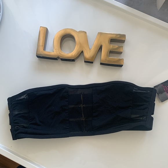 Victoria’s Secret Bandeau top black/s - Picture 2 of 6